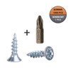 Zinc Plated Steel Wood Screws 3.5 x 10mm Pozi Drive