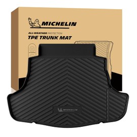 Michelin Premier Series Tronco Liner para Toyota Camry 2025-2026 Hybrid/LE/SE/XLE/XSE/LEV/Nightshade, tapete de maletero para todo tipo de clima, ajuste personalizado, tapete de carga, TPE duradero
