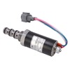 Rotary Solenoid Valve Alloy Steel Corrosion Resistance 669‑43000201 for KATO