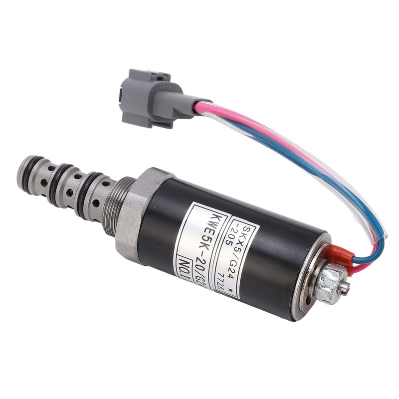 Rotary Solenoid Valve Alloy Steel Corrosion Resistance 669‑43000201 for KATO