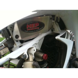 H.E.P. Products Yamaha YFZ 450 HEP Products headlight eliminator plates!! Carb Model