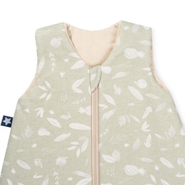 Julius Zöllner Schlafsack Jersey Tropic, Größe 68/74 | aus weicher Jersey Baumwolle, sicher und schadstoffgepüft, ideal für eine ruhige Nacht