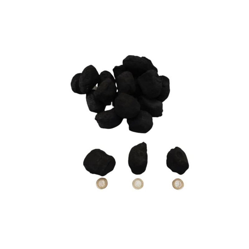 Gas Fire Coals 20 Replacement Random Shaped Cast Coals In