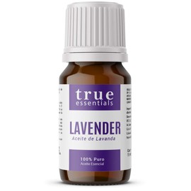 Lavender Oil, Aceite Esencial de Lavanda 15ml True Essentials. Colección de Aceites Esenciales para difusor. País de Origen: Bulgaria