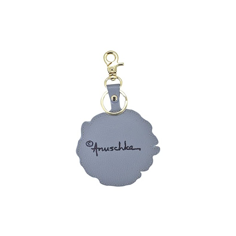 Anuschka Women's Genuine Leather Hand Painted Desert Garden Bag Charm,