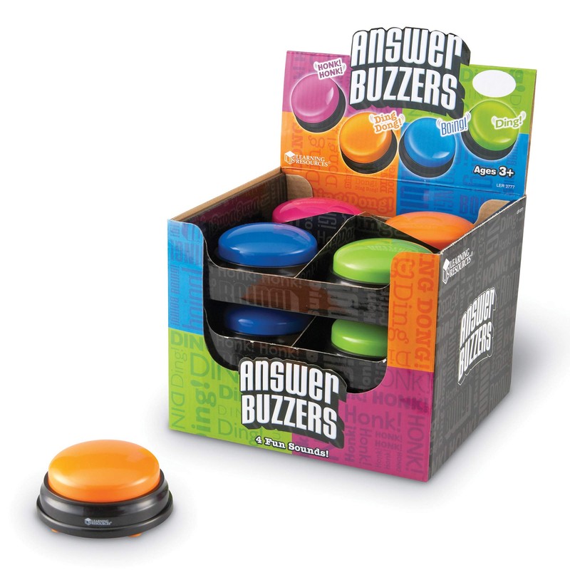 Learning Resources Answer Buzzers Classpack, Classroom Tools and Games, Teacher
