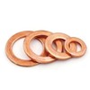 24mm x 29mm x 2mm Metric Copper Sealing Washers Flat Gasket Rings Form A DIN 7603 A (Pack of 10) E02BCD