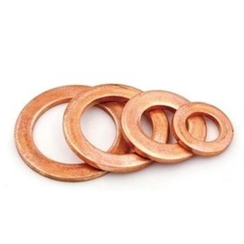 24mm x 29mm x 2mm Metric Copper Sealing Washers Flat Gasket Rings Form A DIN 7603 A (Pack of 10) E02BCD