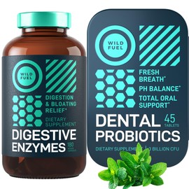 WILD FUEL WILD FUEL Probiotic and Prebiotic Dental and Digestive Health Bundle