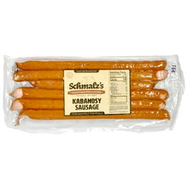 Schmalz – Traditional Smoked Kabanosy Pork Sausage – Thin, Lean, Spicy, and Firm Texture – European-Style Artisan Sausages – Perfect for Snacking and Charcuterie | 1 lb, Pack of 2