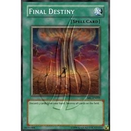 Yu-Gi-Oh! - Final Destiny MRL-35 Unlimited Edition - 2002 Magic Ruler