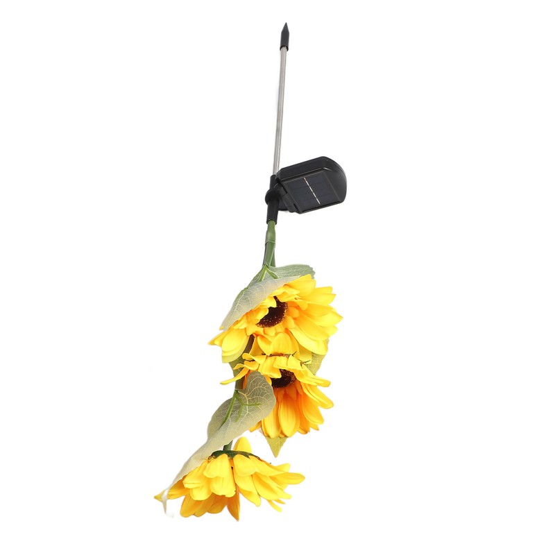 Solar Sunflower Lights Automatic Energy Saving IP65 Waterproof LED Charging