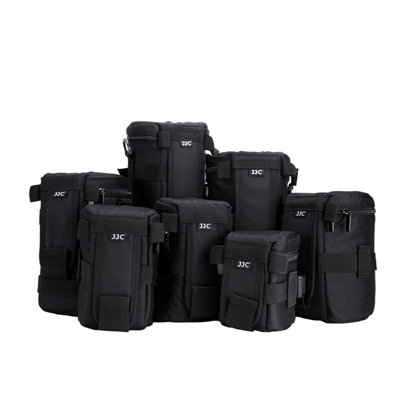 JJC Lens Bag Protective Case, black, L, Lens Pouch