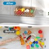 Natheeph Bath Toy Storage Holder, 2 Pack Large Capacity Bath