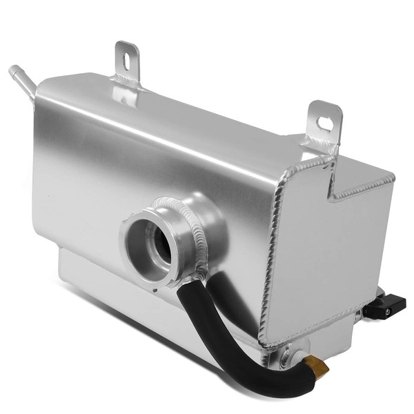 Auto Dynasty Aluminum Radiator Coolant Expansion Overflow Tank Reservoir Compatible