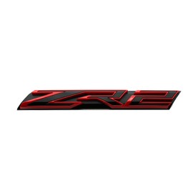 SSDD 2015-2019 ZR2 Grille Emblem Car Badge Replacement for Colorado GM 84240080 OEM (Black/Red) (CH-Grille-ZR2-1)