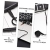 LABRIMP 2pcs Ear Hanging Headphones Comfortable Wired Earbuds for Sports
