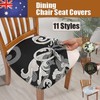AIMALL Stretch Dining Chair Seat Covers Removable Cushion Slipcovers Protector,