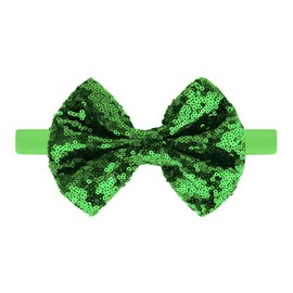 Song Qing Baby Infant Girls Hair Band Sequined Bow Headband Turban Knot Hair Headwear