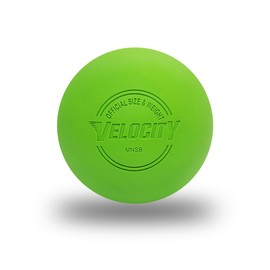 Velocity Practice Lacrosse Balls - 1, 2, 3, 6, 12, 18, 24, 36, 60 and 120 Packs - Official Size and Weight - Lime Green