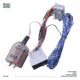 XINXUSONG 71-1729 Factory Radio Add A Subwoofer Amplifier Plug Play Wire Harness for Hrv CRV Civic Tsx Tl Factory Radio Add Amplifier Wire Harness 711729