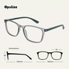 OPULIZE Max Reading Glasses - Classic Large Rectangular Frame -