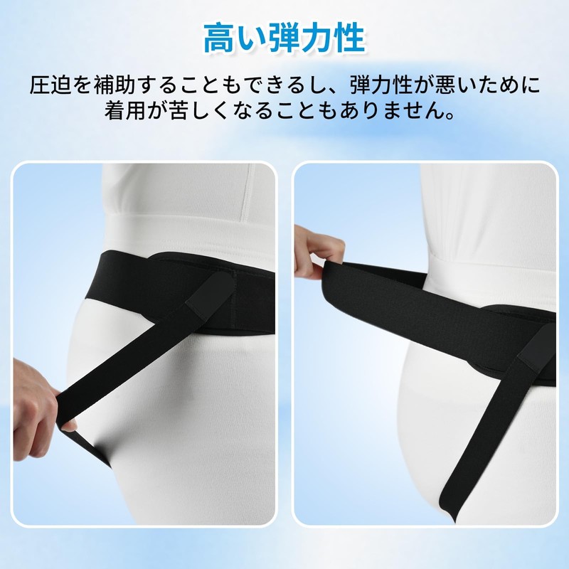 Inguinal Hernia Belt Truss for Single/Double Inginal or Sports Herniation