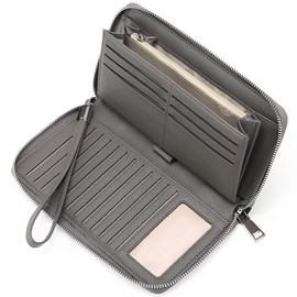 GAEKEAO Leather Purses for Women, Large Capacity Ladies Purse, RFID Purses for Women with Multiple Card Slots and Roomy Compartment