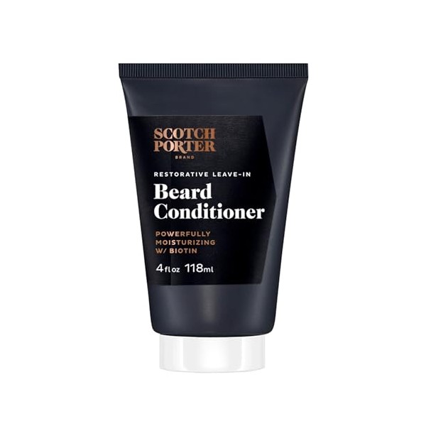 Scotch Porter Restorative Leave-In Beard Conditioner – Deep Conditioning Softener