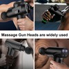 UNSVM Massage Gun Heads,2 PCS 19mm Diameter Silicone Air-Cushion Orange