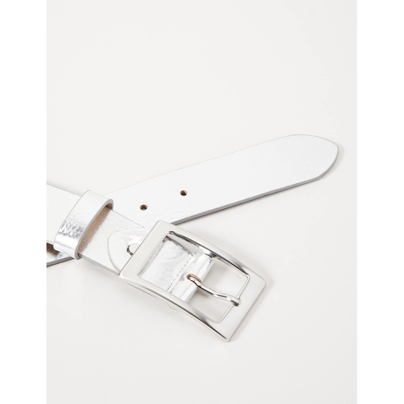 MGM Dolce Grande Women's Belt, Silver (Silver 1)