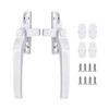LIAMGUS 2 pcs Window Handle, Double Glazing Window Handles, Window