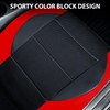 CAR PASS Leather Car Seat Covers Front Seats Only, with