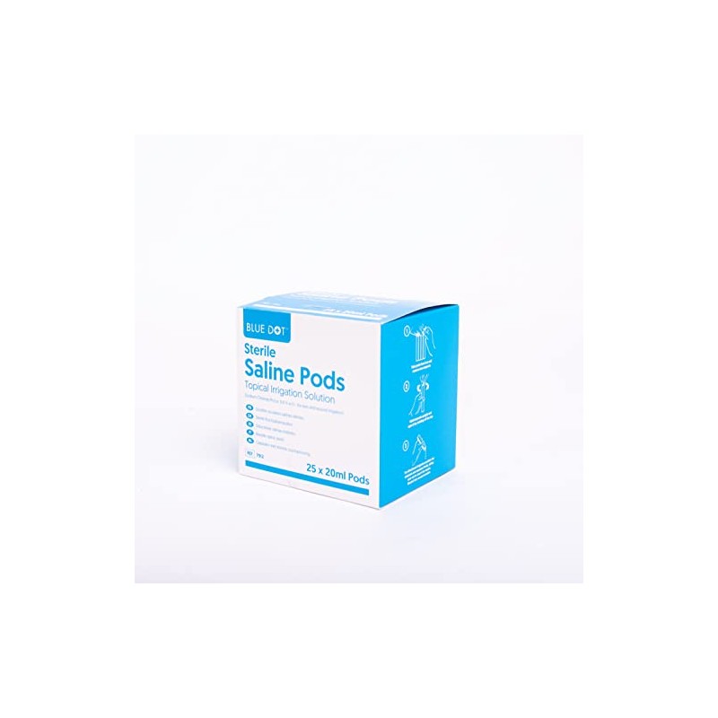 Blue Dot Blue Dot Eye Wash Pods, Pack of 25