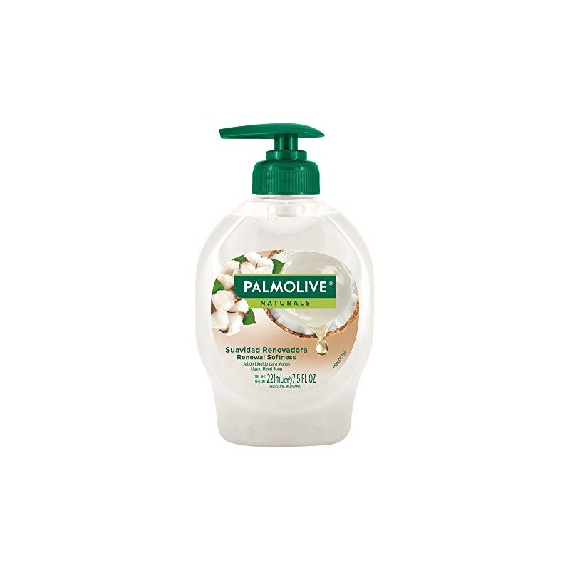 Palmolive Naturals Jabón Líquido para Manos Coco y Algodón Suavidad
