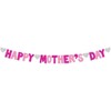 Happy Mothers Day Banner, Mothers Day Decorations, Pink Mothers Day