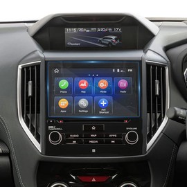 INTGET Navigation Screen Protector for Subaru Impreza Crosstrek Forester Ascent Accessories 2019 2020 2021 2022 2023 Anti Scratch Tempered Glass Center Touch Display Screen Protective Film (8 INCH)