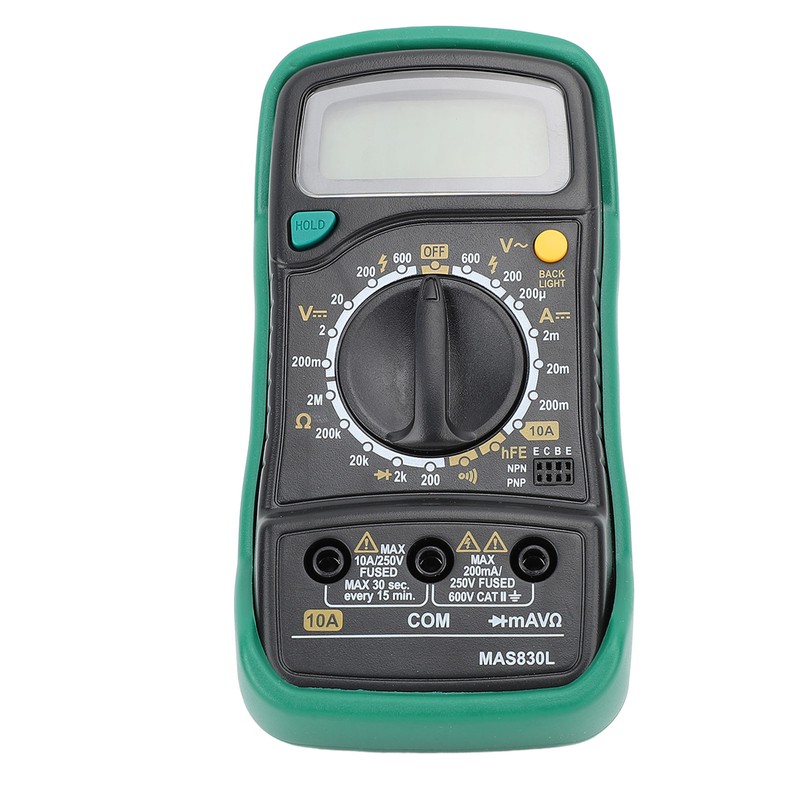 Digital Multimeter NCV High Accuracy LCD Display Handheld Voltage Resistance