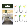 Zite Fishing Tungsten Pro Sharp Jighaken Forelle Neon 6 STK