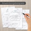 Writing Paper Set Marble Motif I 50 Sheets 90 g/m²