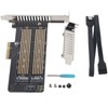 Adapter Card PCI-E B-keyM-key M.2 NGFF+NVME Interface NGFF SSD Hard
