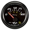 Equus 6234 2" Mechanical Oil Pressure Gauge, Black