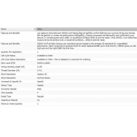 Denso Upstream Right Denso Air/Fuel Ratio Sensor for 2004-2006 LEXUS RX330 3.3L