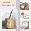 35PCS Stainless Steel Measuring Cups and Spoons Set, 7 Nesting