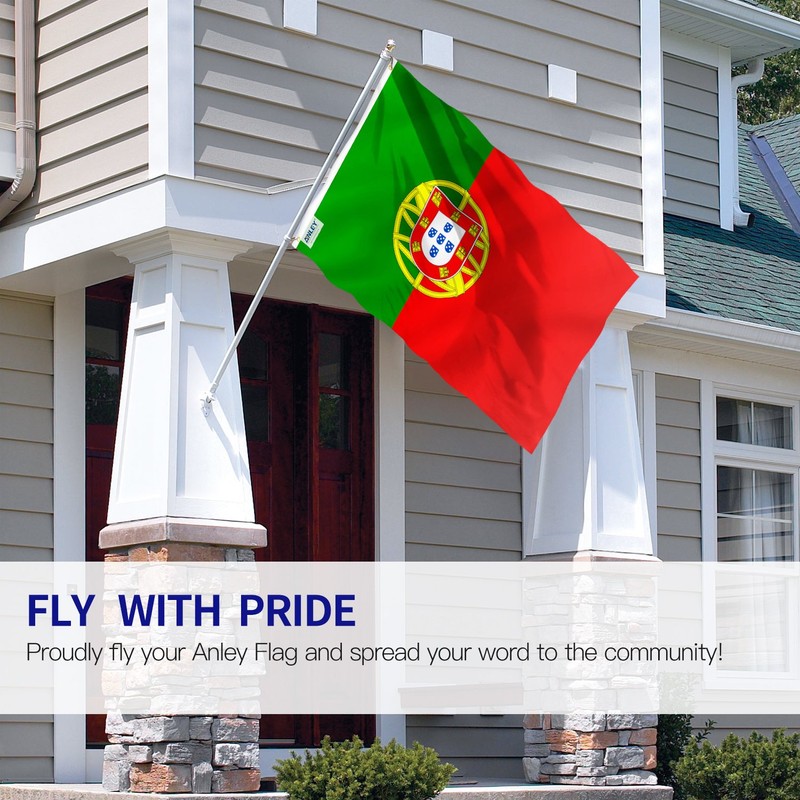 Anley Fly Breeze 3x5 Foot Portugal Flag - Vivid Color