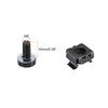 PATIKIL Rack Mount Cage Nuts M5x10mm Mounting Screws Iron Zinc