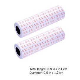 WINOMO Price Tag Stickers, Date Stickers, Price Display, Discount, Handlabeler, Shelf Life, Expense Date Stickers, Number Labels, 5000 Pieces, Labeler, Price Tags, 10 Rolls