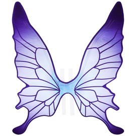 Party Supplies Butterfly Fairy Wings Purple Sparkle Princess Butterfly Wings Angel Wings Dress Up Girls Butterfly Costume Birthday Wedding Decoration For Women Girl