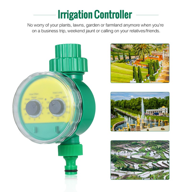 Outdoor Timed Irrigation Controller Automatic Sprinkler Controller Programmable Valve Hose