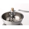 Leopold Vienna Coffee Mill, Stainless Steel, Silver, 10 x 14.9